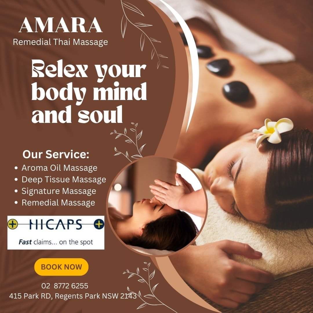 Amara Remedial Thai Massage slide 1